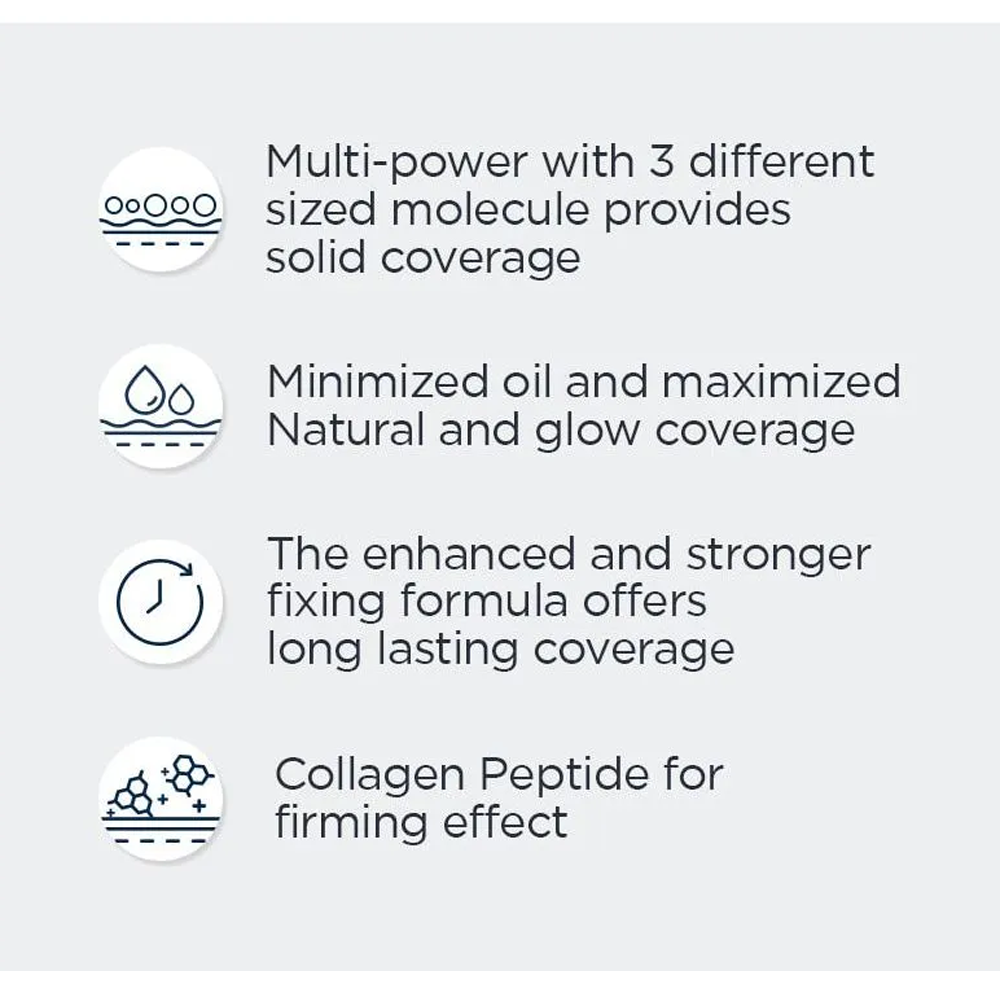 KLAVUU Urban Pearlsation High Coverage Tension Cushion EX 86g - 2 Colors - DODOSKIN