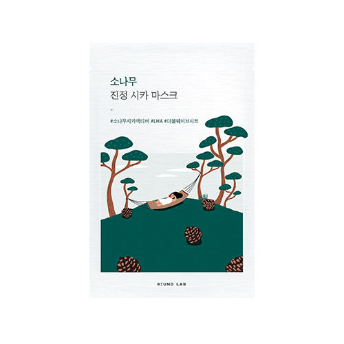[ROUND LAB] Pine Calming Cica Mask Sheet 27ml - Dodoskin
