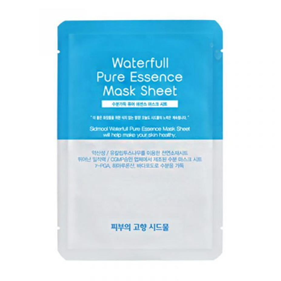Sidmool Waterfull Pure Essence Mask Sheet 10pcs - DODOSKIN