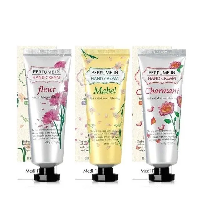 MediFlower Perfume In Hand Cream 80g - 3 Types - Dodoskin