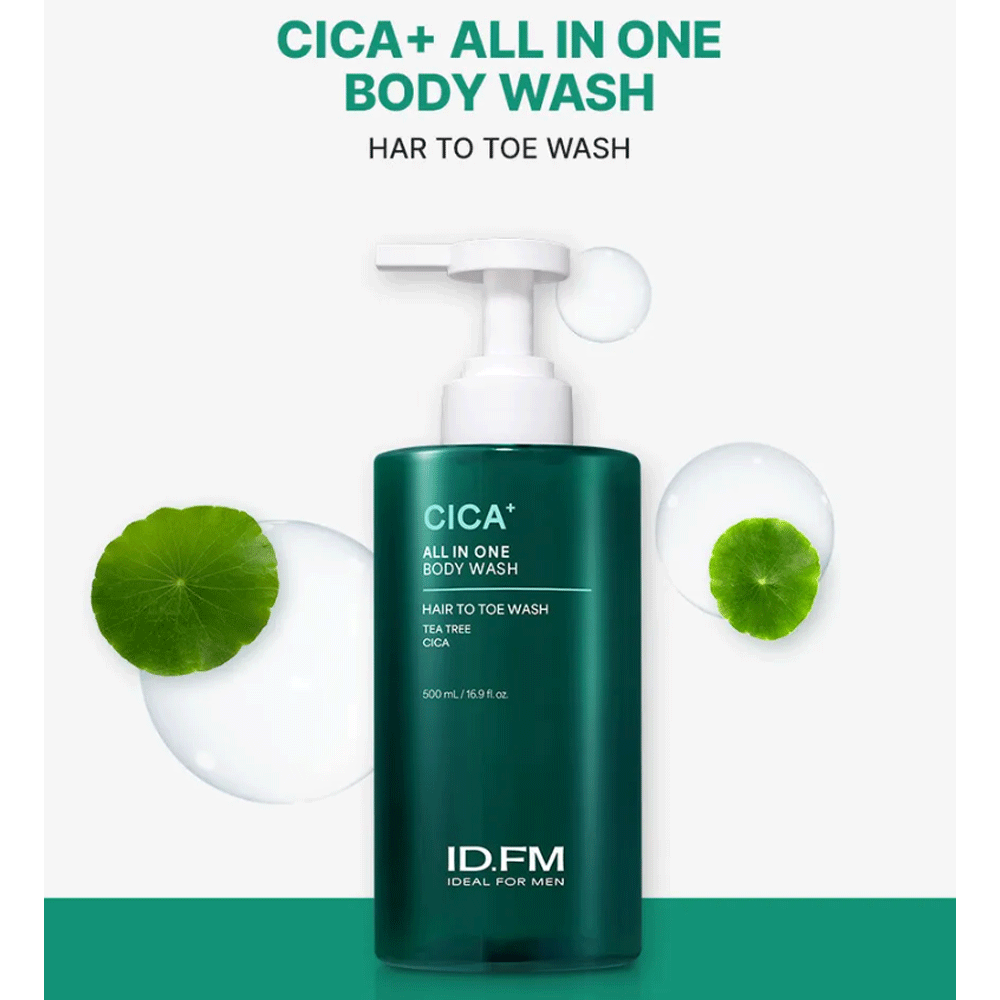 IDEAL FOR MEN All In One Body Wash 500ml - DODOSKIN