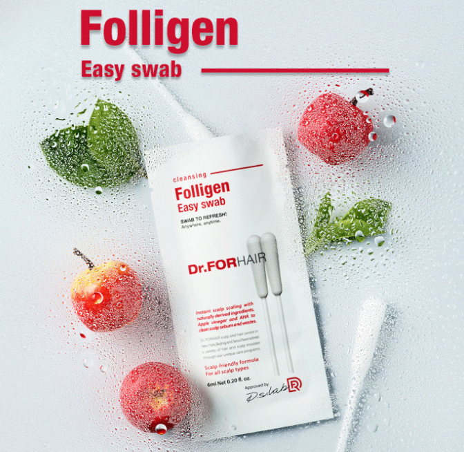Dr.Forhair Polygen Easy Swap Scalp Poving Cleansing 6ml × 10 حزم عيادة فروة الرأس