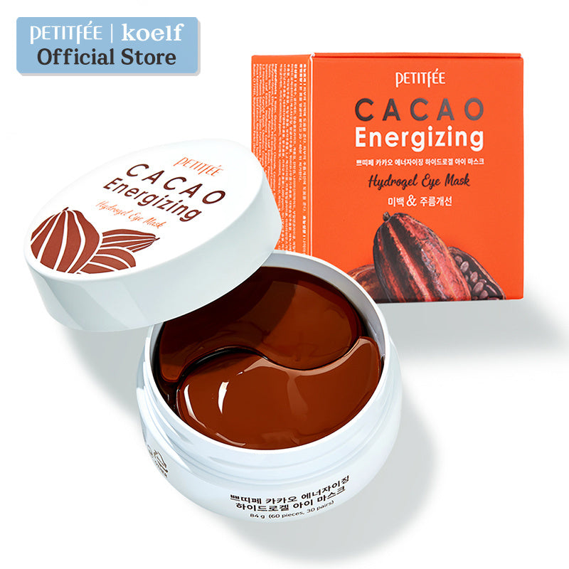 PETITFEE Hydrogel Maske Mit Kakao – Energie & Vitalität Für Die Haut, 5 Stück