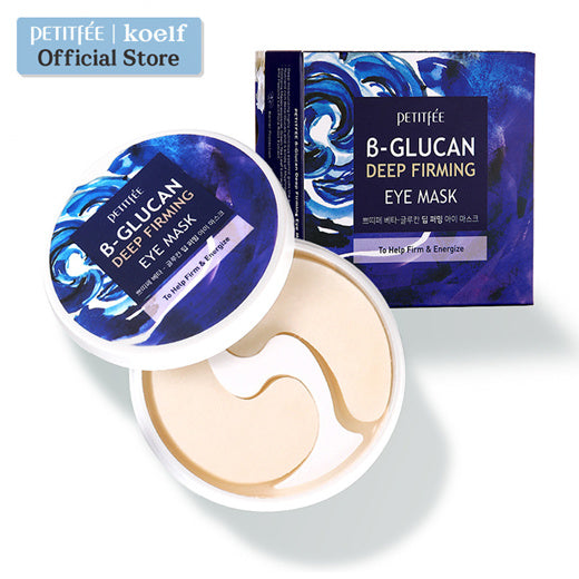 [Expiration imminen] PETITFEE β-Glucan Deep Firming Eye Mask 60ea