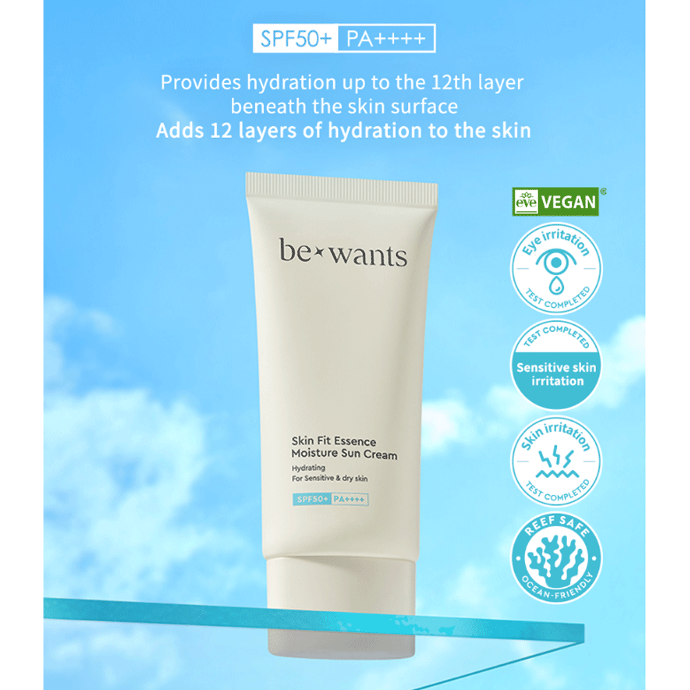 Bewants Skin Fit Essence Moisture Sun Cream 50ml - DODOSKIN
