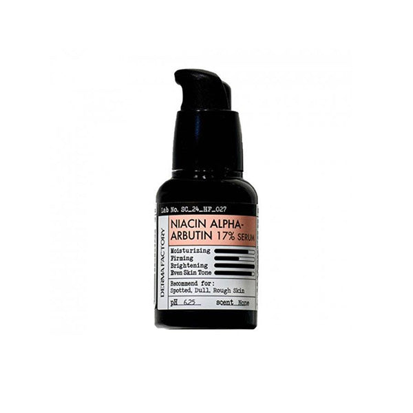 DERMA FACTORY Niacin Alpha Arbutin 17% Serum 30ml