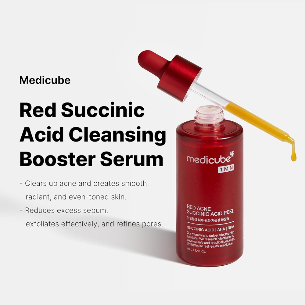MEDICUBE Red Acne Succinic Acid Peel 40g - DODOSKIN