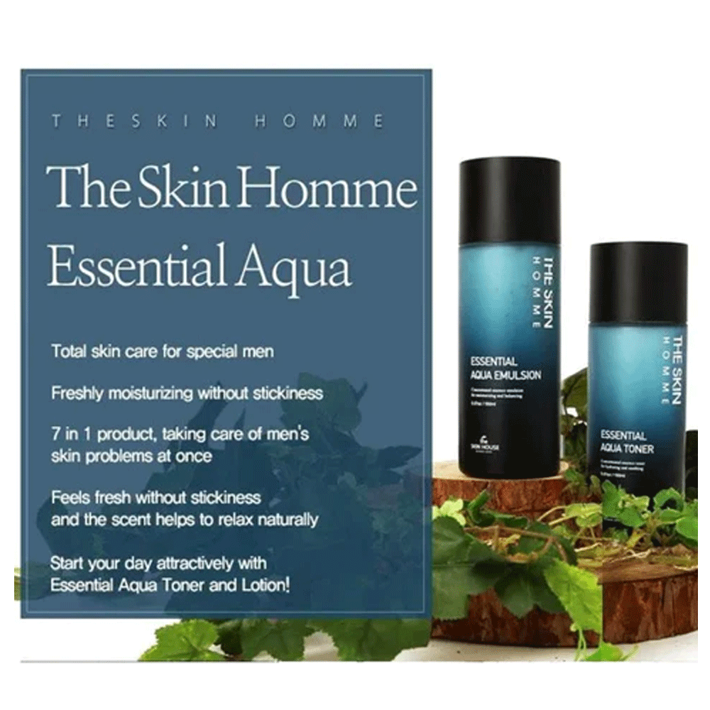 the SKIN HOUSE Homme Essential Aqua Emulsion 150ml - DODOSKIN