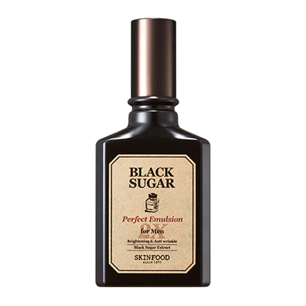 SKINFOOD Black Sugar Perfect Emulsion 2X For Men 180ml - DODOSKIN