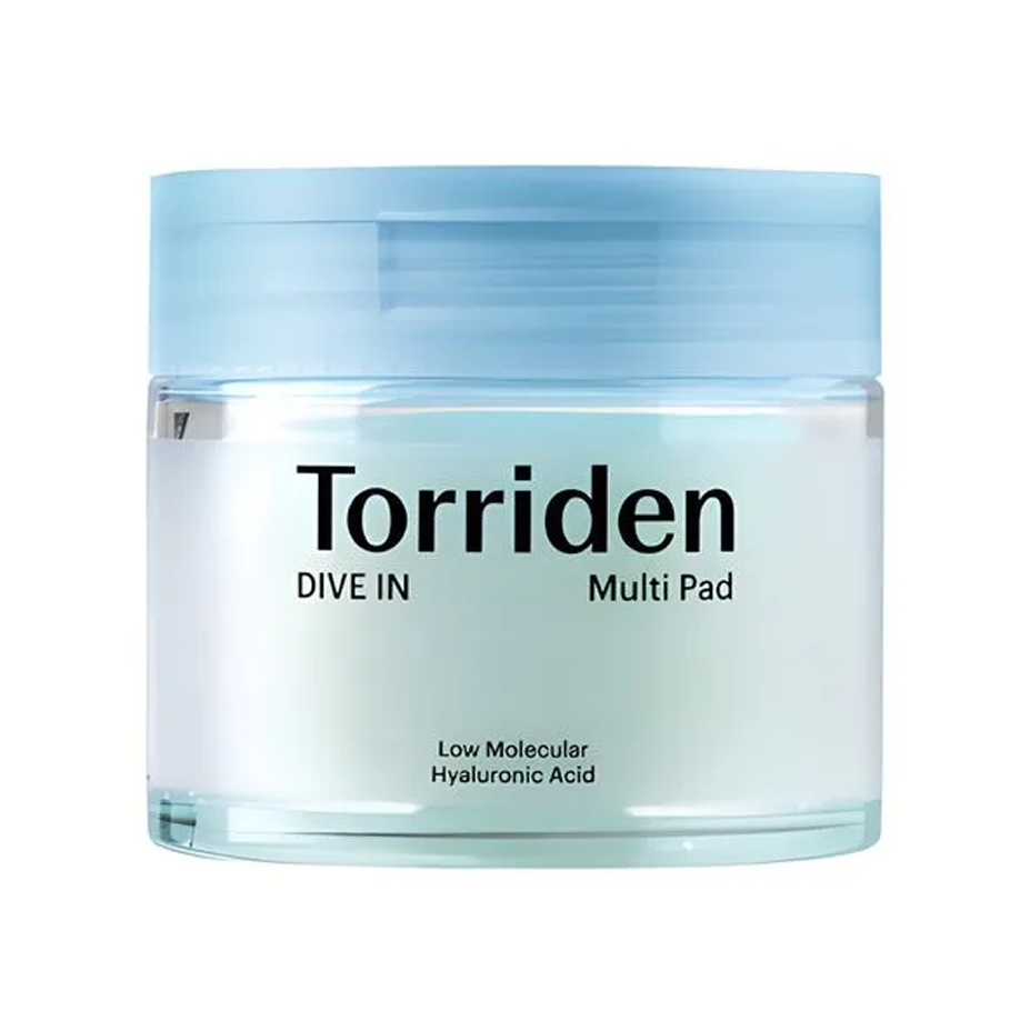 Torriden DIVE-IN Low Molecule Hyaluronic Acid Multi Pad 80 sheets - DODOSKIN