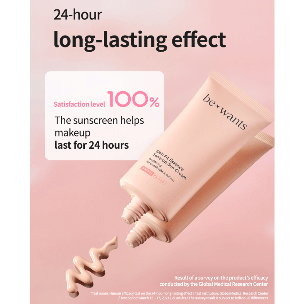 Bewants Skin Fit Essence Tone-up Sun Cream 50ml - DODOSKIN