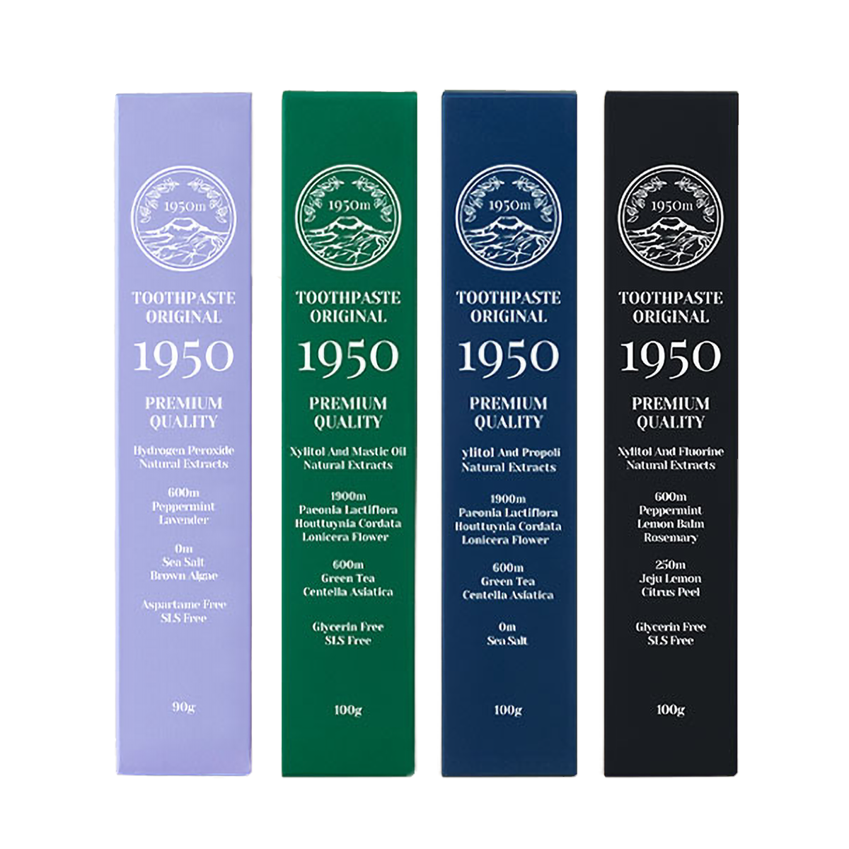 1950 Jeju Original Toothpaste 100g (4 Types)|DODOSKIN