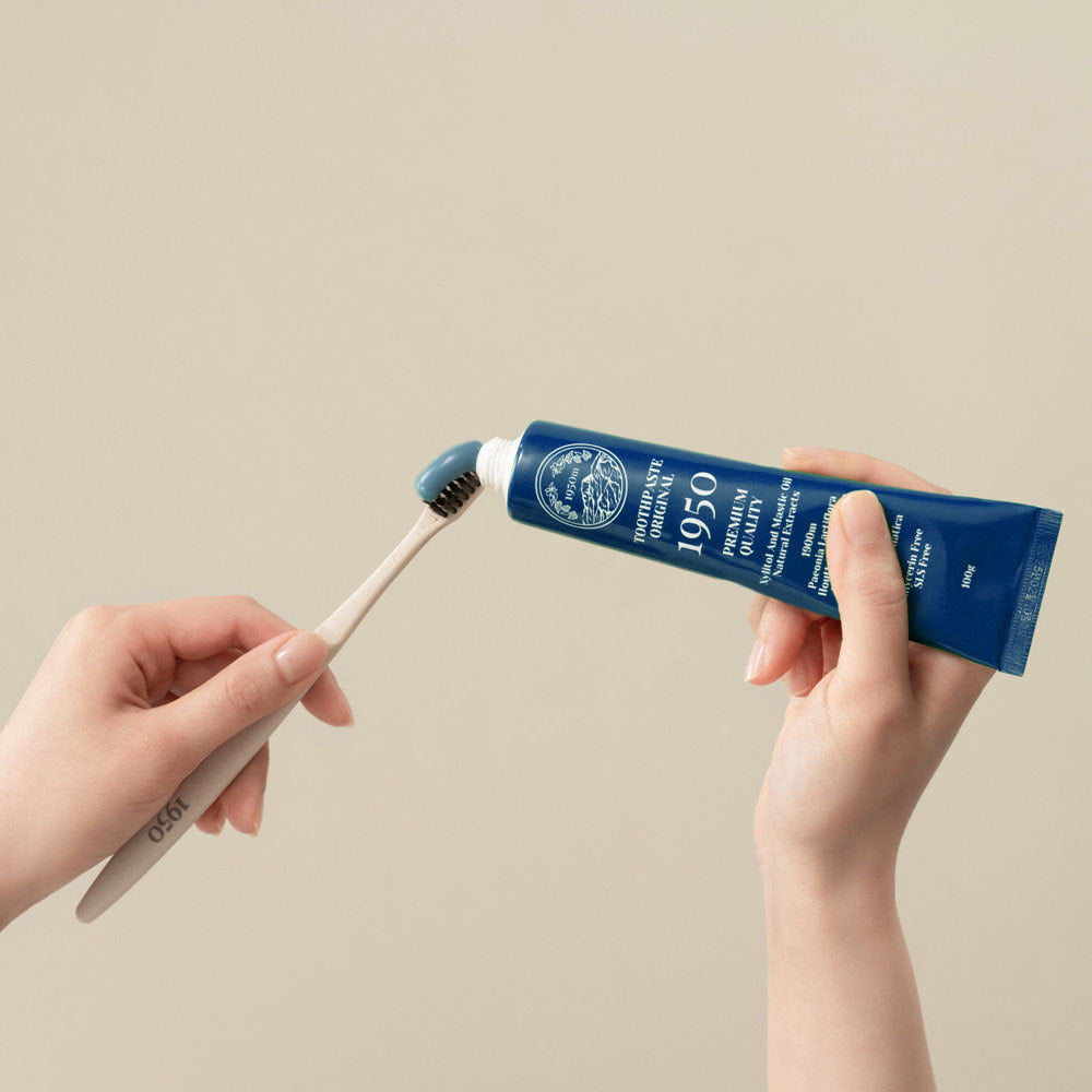 [Expiration imminen] 1950 Jeju Original Toothpaste 100g (4 Types)