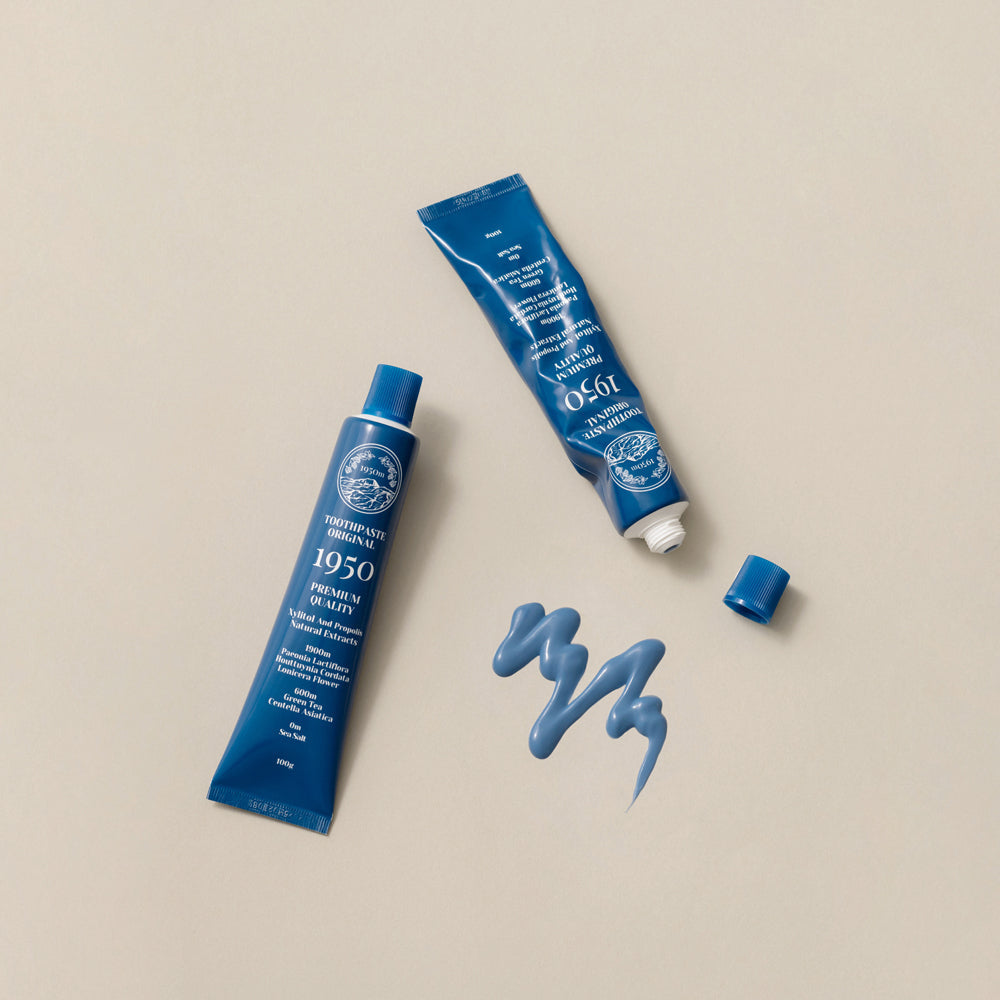 [Expiration imminen] 1950 Jeju Original Toothpaste 100g (4 Types)