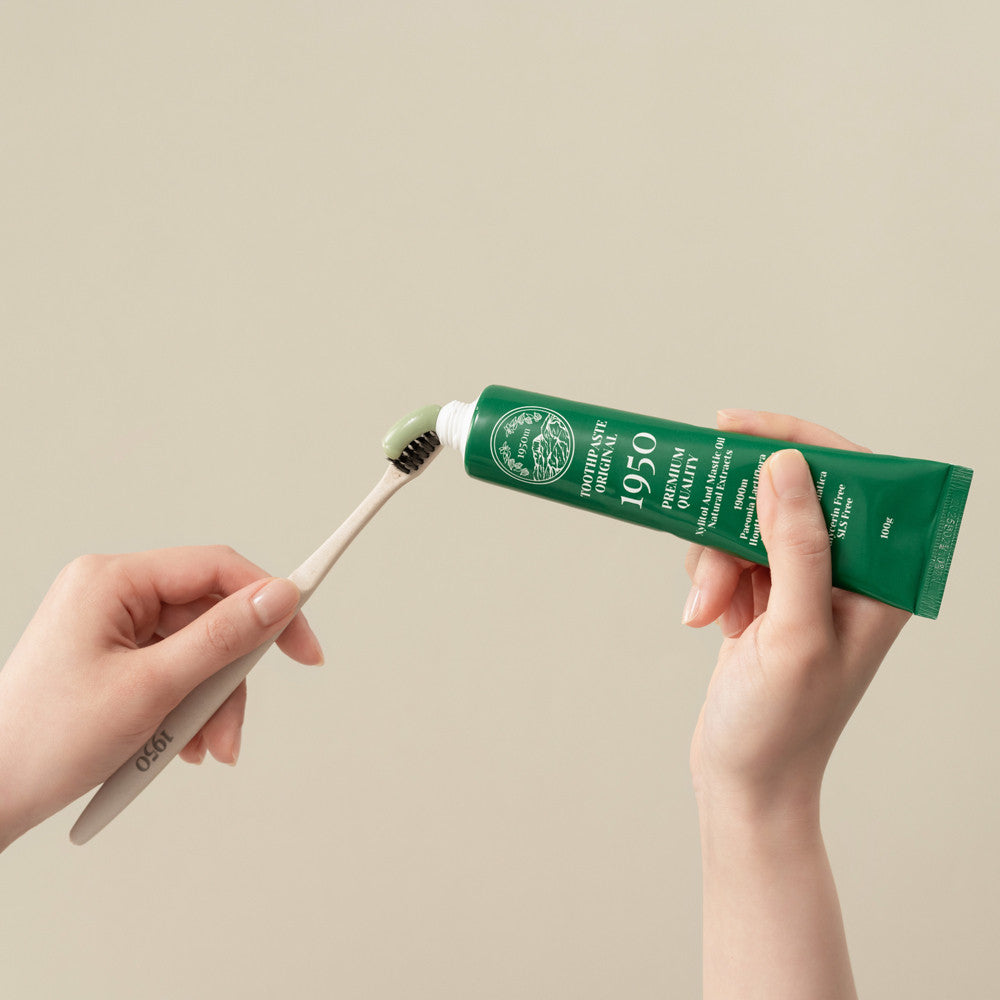 [Expiration imminen] 1950 Jeju Original Toothpaste 100g (4 Types)