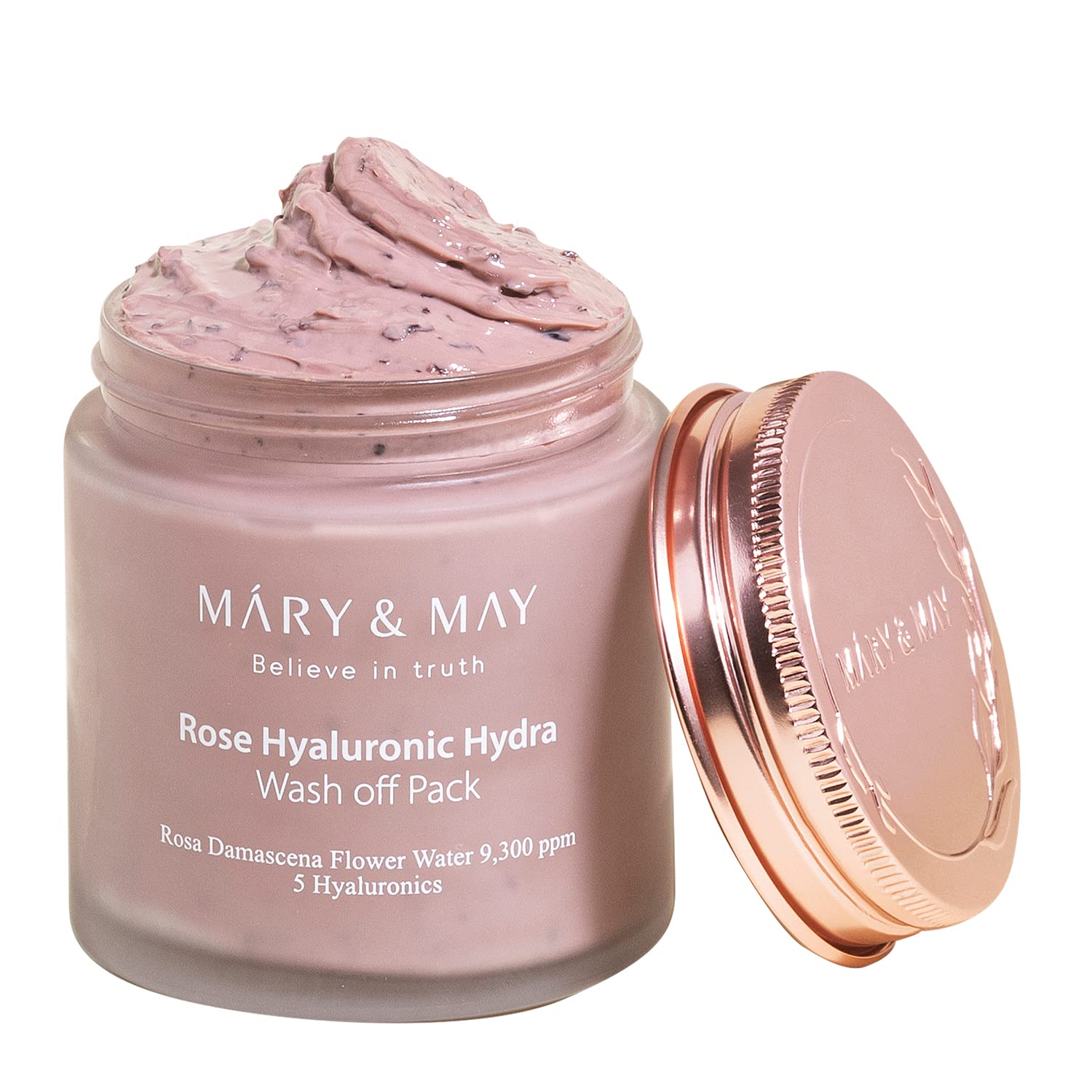Mary&May Rose Hyaluronic Hydra Wash off Pack 125g - DODOSKIN