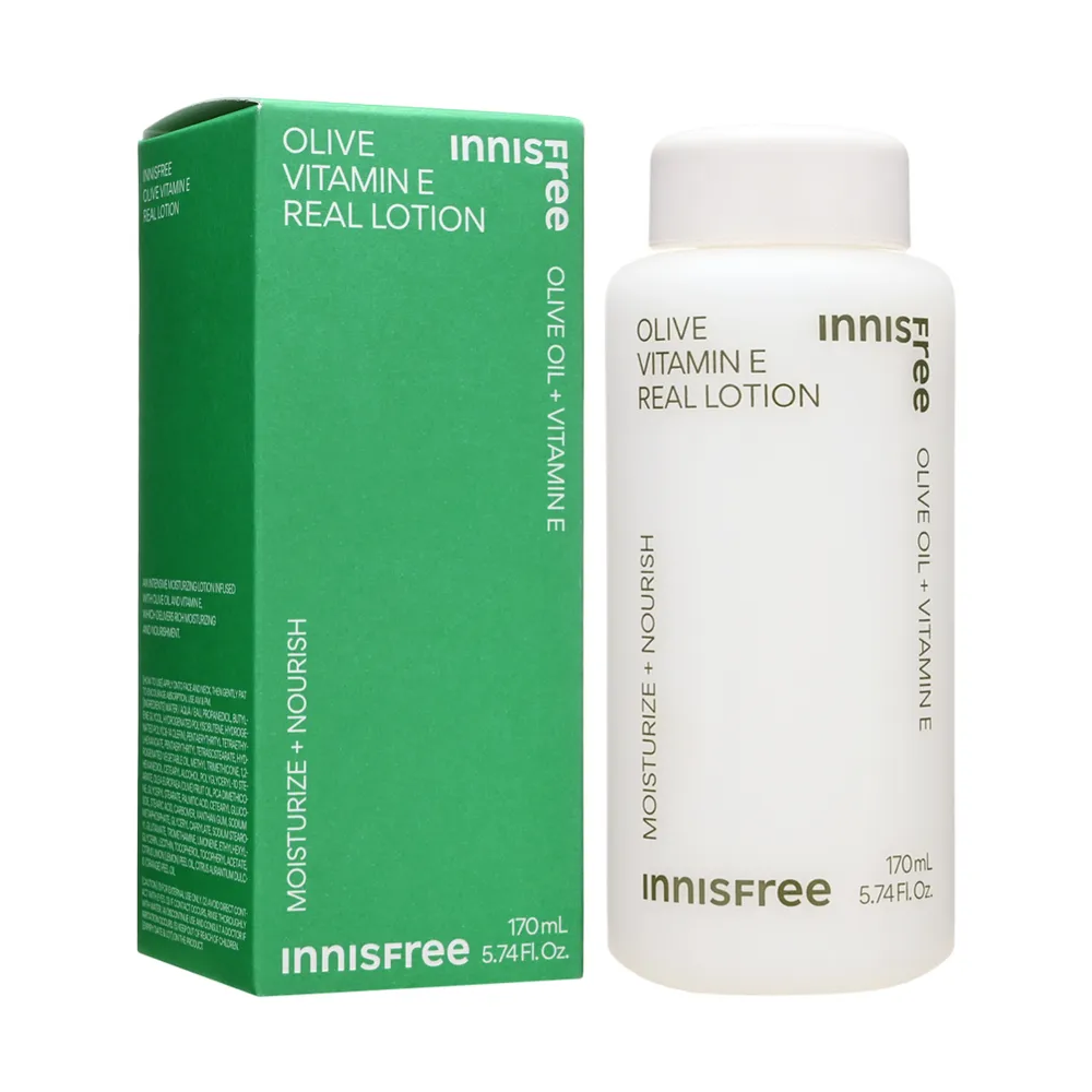 Innisfree Olive Vitamin E Real Lotion 170ml - DODOSKIN