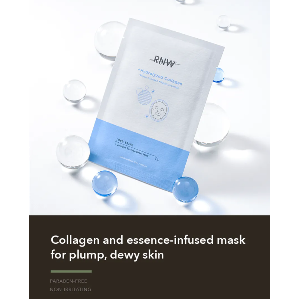 RNW DER. ESTHE Collagen Essence Sheet Mask Set - DODOSKIN