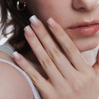 MUZMAK Nail Tips 36pcs #Silhouette(Regular Square)