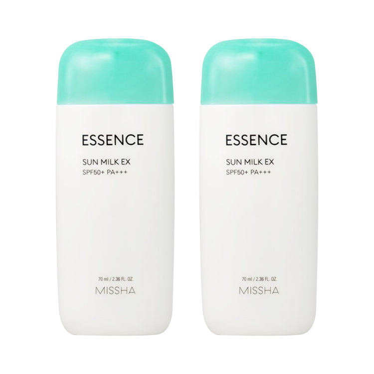 1+1 MISSHA All Around Safe Block Essence Sun Milk EX SPF50+ PA+++ 70ml