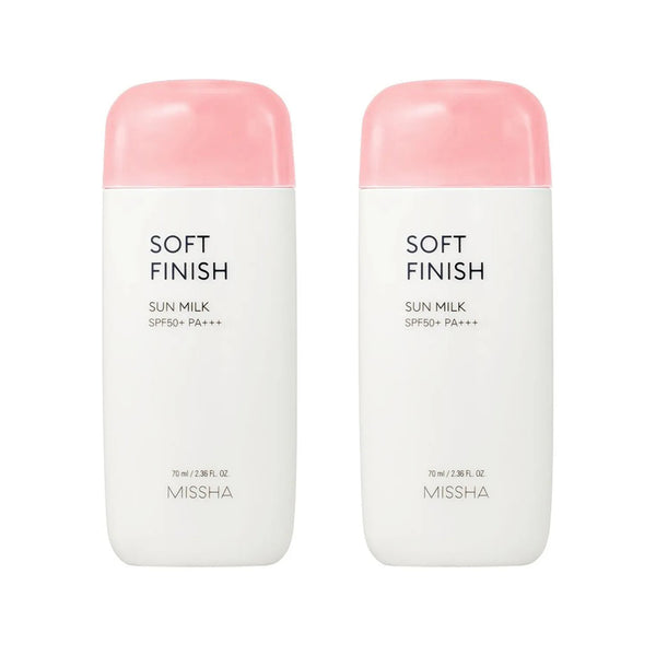 1+1 MISSHA All Around Safe Block Soft Finish Sun Milk SPF50+ PA+++ 70ml