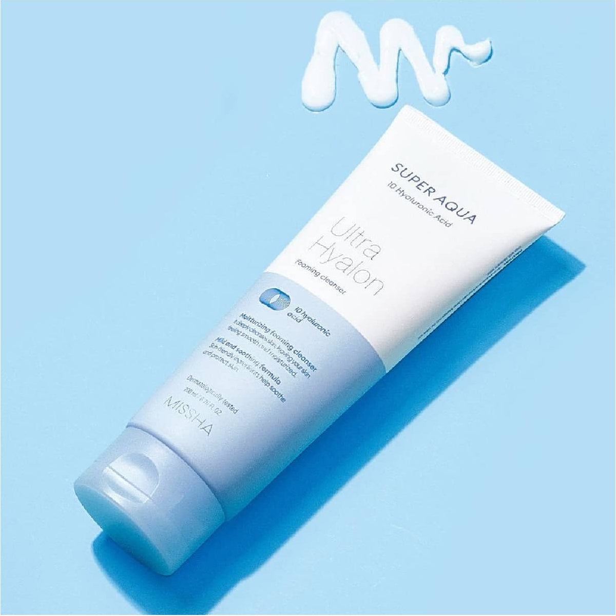 1+1 MISSHA Super Aqua Ultra Hyalron Foaming Cleanser 200ml