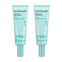 1+1 numbuzin No.1 Clear Filter Sun Essence SPF50+ PA++++ 50ml