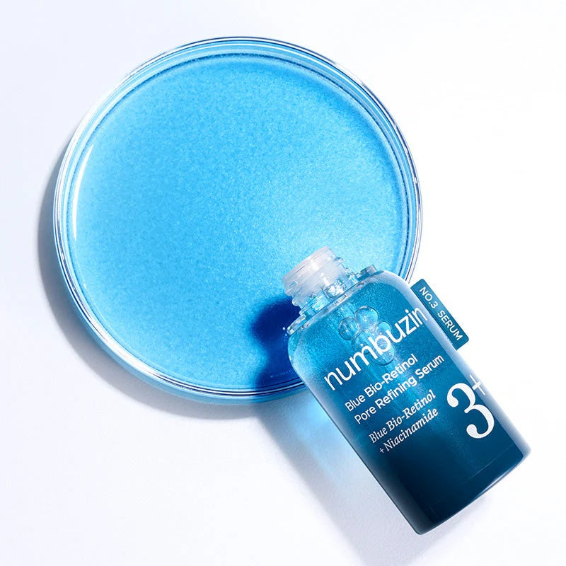 1+1 numbuzin No. 3 Blue Bio Retinol Pore Refining Ampoule 30ml