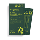 d'Alba Veganery Diet Jelly 4200mg 1Box (20g x 7ea) - Shine Muscat Flavor