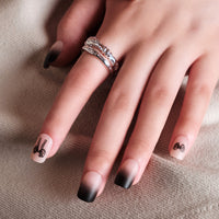 MUZMAK Nail Tips 36pcs #Vintage(Regular Square)