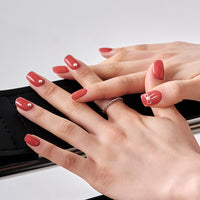 MUZMAK Nail Tips 36pcs #Mercury(Regular Square)