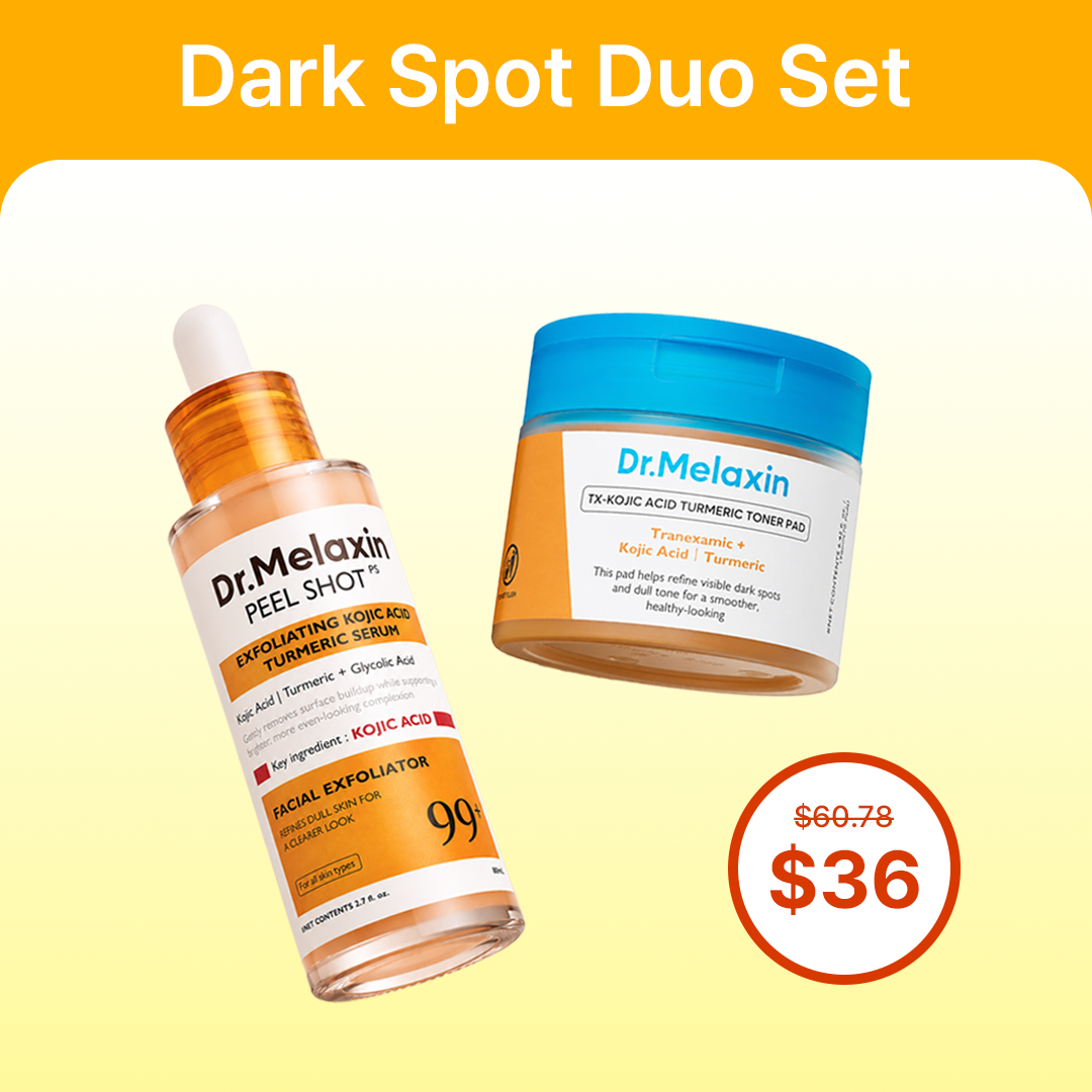 [Dark Spot Duo Set] TX-Kojic Toner Pads + Serum