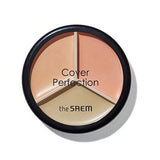 the SAEM Cover Perfection Triple Pot Concealer