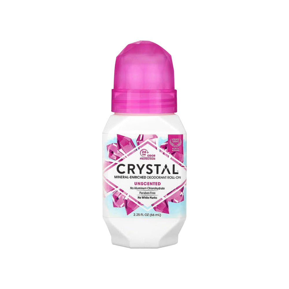 CRYSTAL Mineral Enriched Deodorant Roll On 66ml | DODO SKIN – DODOSKIN