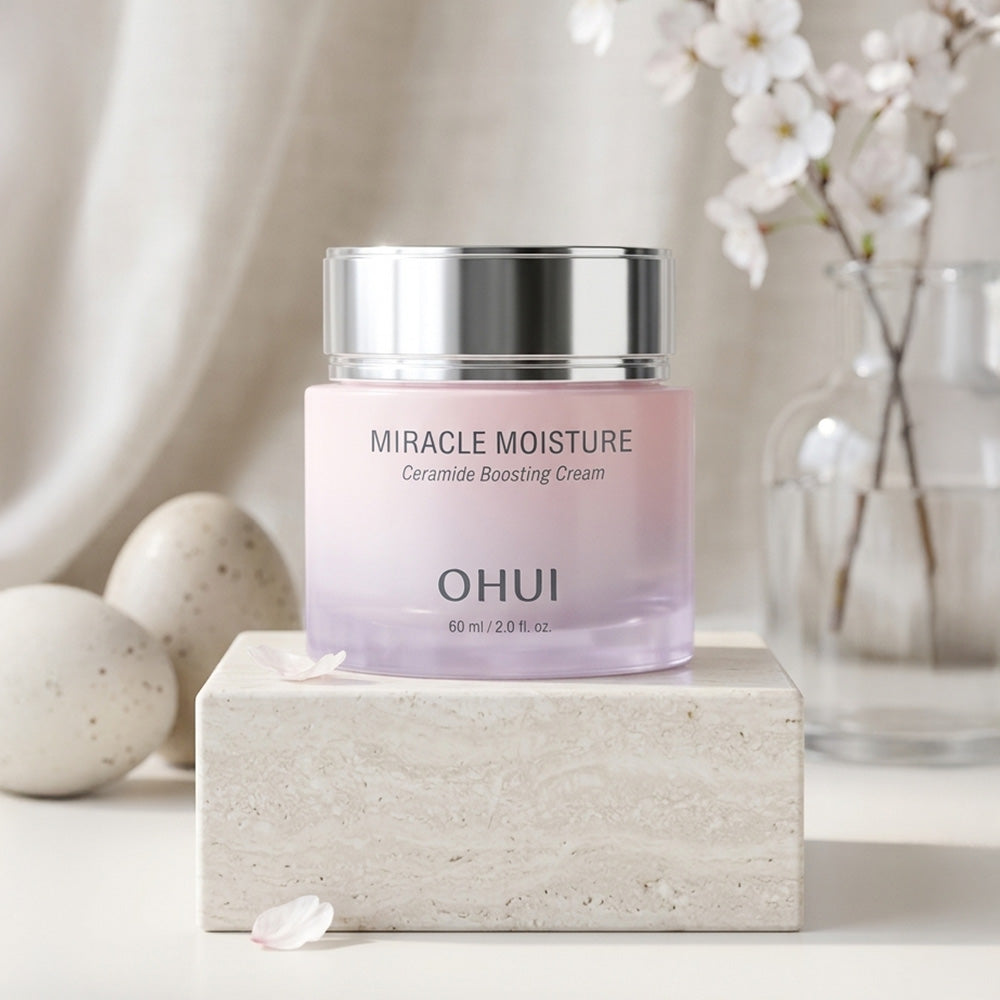 OHUI Miracle Moisture Ceramide Boosting Cream 60ml | DODO SKIN