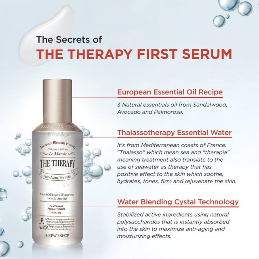 (KNEW) THE FACE SHOP The Therapy First Serum 130ml - DODOSKIN