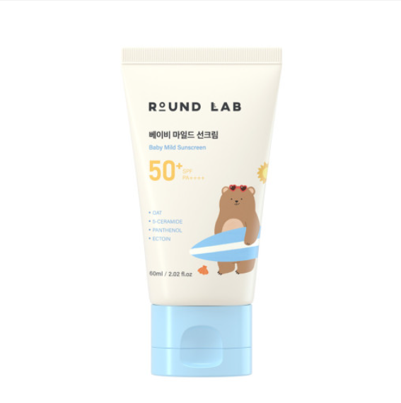 ROUND LAB Baby Mild Sunscreen SPF 50+ PA++++ 60ml