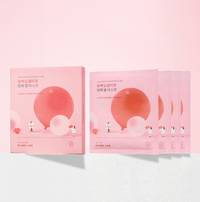 ROUND LAB Camellia Deep Collagen Reflejing Gel Mask 34G x 4EA