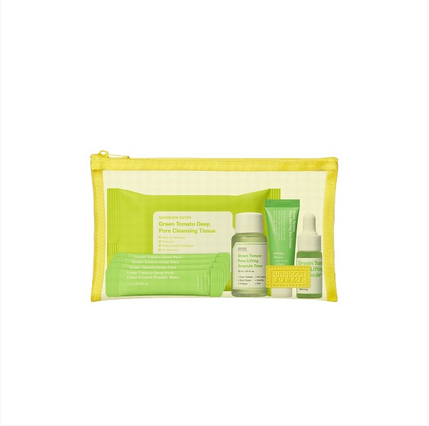 [Deal] SUNGBOON EDITOR Green Tomato Pore Travel Kit