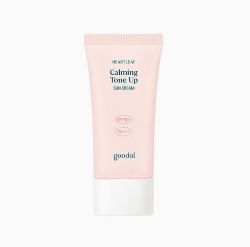 Goodal Heartleaf Calming Tone Up Sun Cream 50ml SPF50+ PA++++ - DODOSKIN
