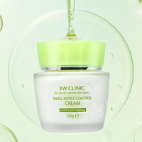 3W CLINIC Crema de control húmedo de caracol 50g