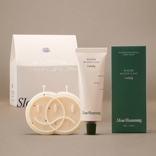 [2025Holiday] SlowHumming Hand Cream + Candle Set
