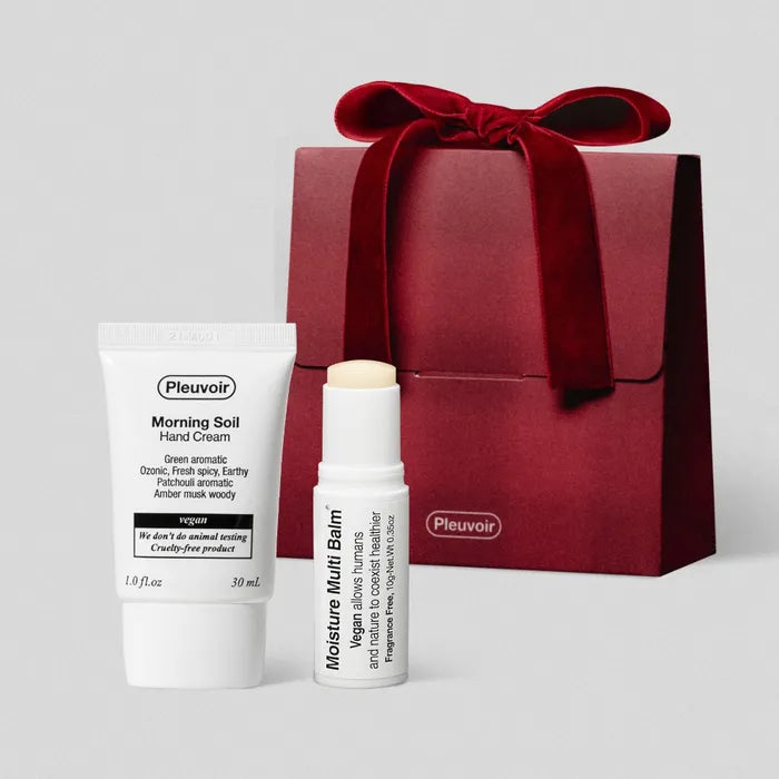 [2025Holiday] Pleuvoir Lip And Multi Balm & Hand Cream Set (Choose 1 of 5 Types)