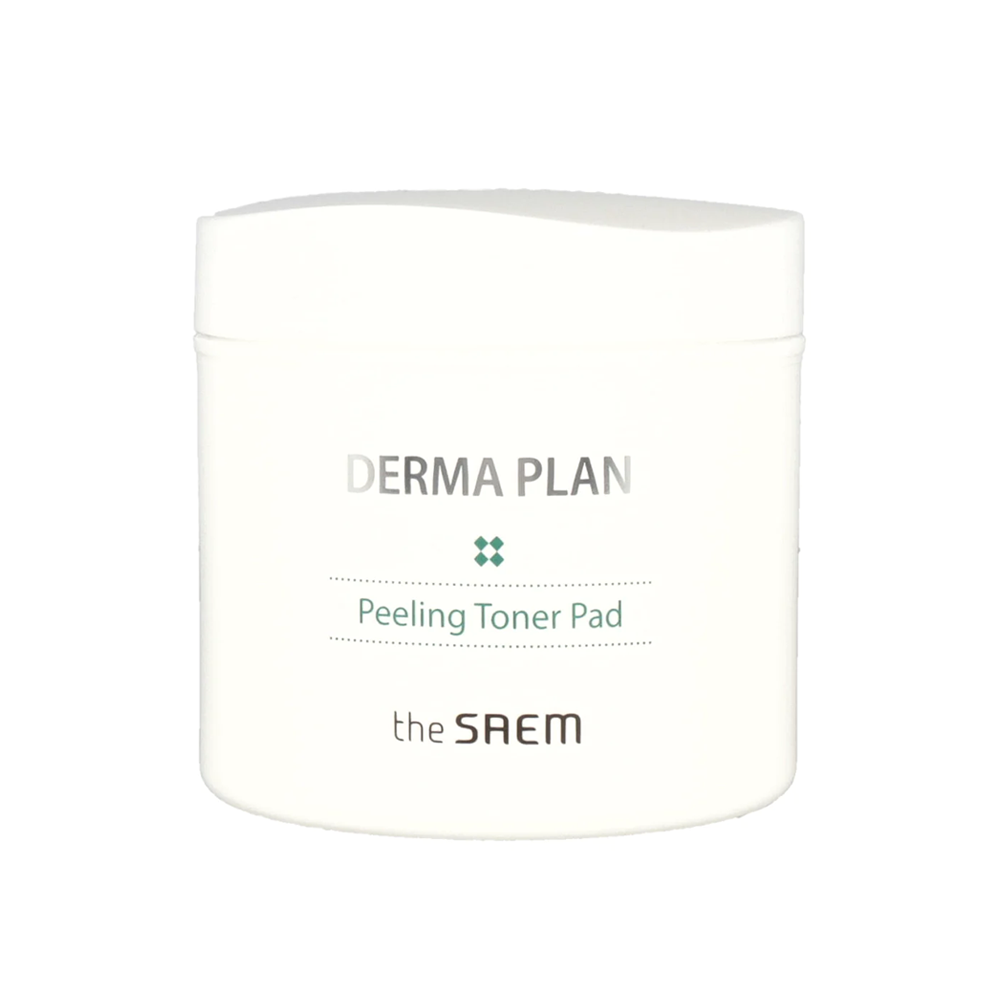 the SAEM Derma Plan Peeling Toner Pad 70ea - DODOSKIN