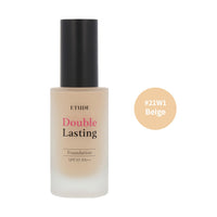 [Expiration imminen] ETUDE Double Lasting Foundation New SPF35 PA++ 30g #21W1 Beige