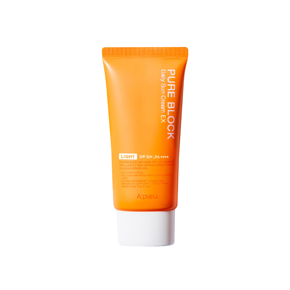 A'PIEU Pure Block Natural Daily Sun Cream Light 50ml