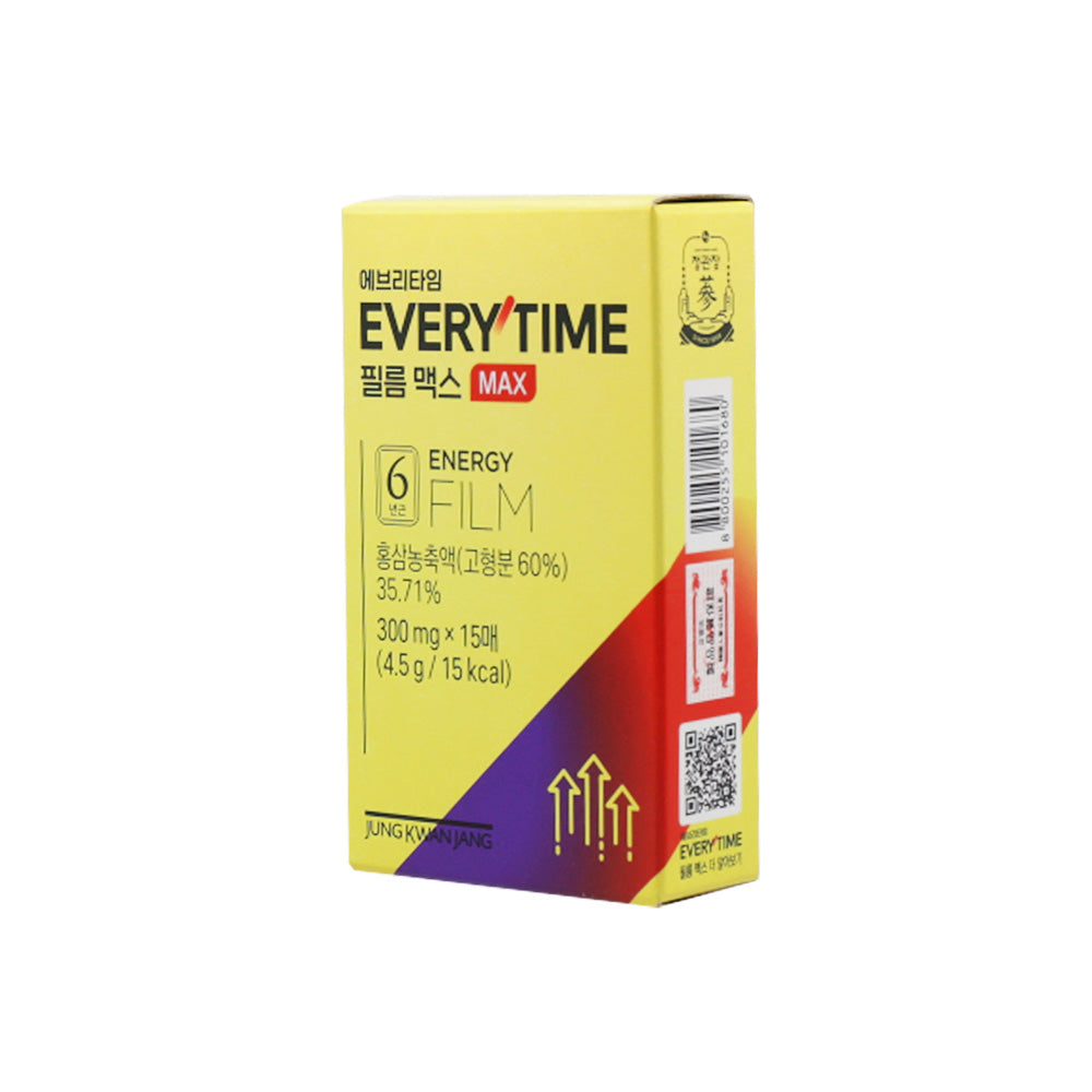 Jung Kwan Jang Every Time Film Max 300mg * 15ea (15-day supply