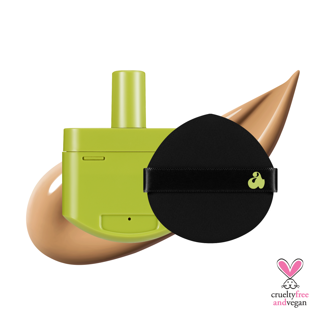 Desgashia satin use recargador de cojín verde saludable spf 30 pa ++ 15g * 21 colores