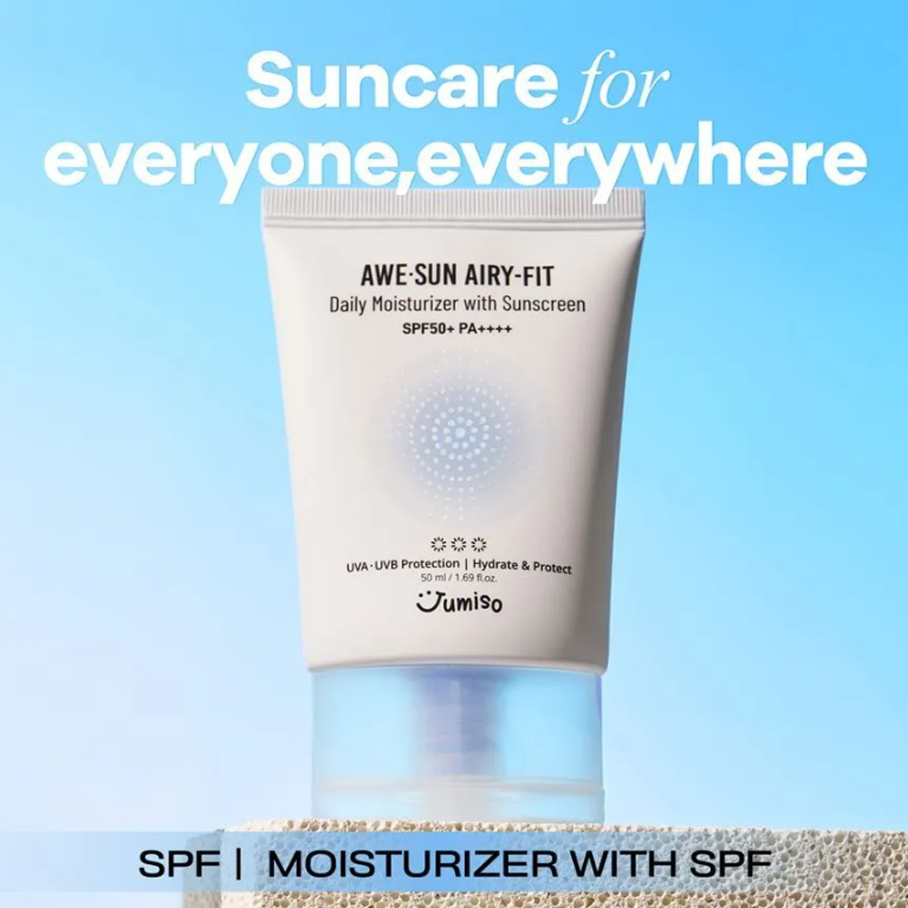 JUMISO Awe-Sun Airy-fit Daily Moisturizer with Sunscreen SPF50+ PA++++ 50ml - DODOSKIN