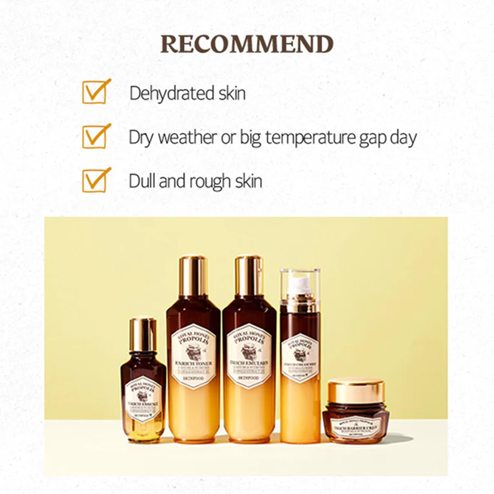 [Expiration imminen] SKINFOOD Royal Honey Propolis Enrich Emulsion 160ml